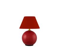Globen Lighting Lámpara de mesa portátil Iris 16 Burdeos