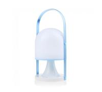 Lámpara portátil recargable led laberis azul (2.5w) marca wonderlamp 10 cm