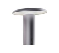 Artemide Lámpara de mesa portátil Takku de 19 cm Rojo anodizado