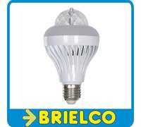 LAMPARA PROYECTOR EFECTO ATMOSFERA GIRO COLOR Y LUZ BLANCA CASQUILLO E27 BD3853