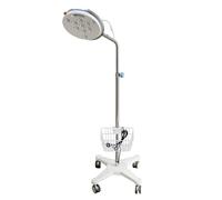 Lámpara Quirúrgica LED De Pie Móvil, Ajustable, 10 LED, Luz Sin Sombras, con Cesta De Almacenamiento, for Cirugía, Ginecología