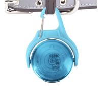 Lámpara recargable para pasear perros, collar ligero para caminar por la noche, collar de perro impermeable IPX8 con luz nocturna ecuestre, cuerpo de lámpara giratorio de 270 grados y adaptativo