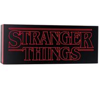 Luz Logo Stranger Things - Lámpara Oficial Netflix, 2 Modos, Decoración con USB o Pilas