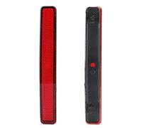 Lámpara Reflectora de Parachoques Trasero, Luces Reflectoras de Parachoques LED, Par de Luces de Montaje de Reflector de Parachoques Trasero Aptas para T5 2003-3011 7E0945105(Rojo)