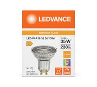 Lámpara reflectora LED PAR16 35 36° DIM S 2.4W 927 4099854456633