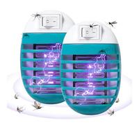 Lámpara repelente de eléctrico paquete, repelente de interior, lámpara eléctrica repelente de, Trampas de con Lámparas UV, toma anti insectos eléctrico