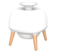 Lámpara repelente de mosquitos Reva 2 en 1 de 4 W (blanca) - STYLIES