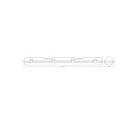 Lámpara resistente a la humedad OSRAM SUBMARINE, 126 cm, gris, IP65, G13