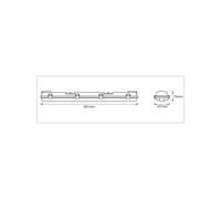 Lámpara resistente a la humedad SUBMARINE de OSRAM, 65 cm, 2 x 7 W G13-LED IP65
