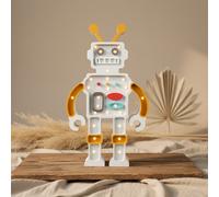 Lámpara robot gris metálico | Little Lights