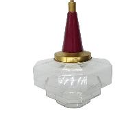 Lámpara Scala Granate Transparente