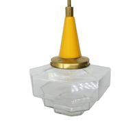 Lámpara Scala Mostaza Transparente