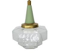 Lámpara Scala Verde Oliva Transparente