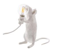 SELETTI Ratón Bombilla LED lámpara decorativa USB vertical blanco