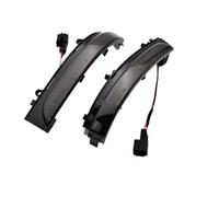 Lámpara Señal Giro 2 Luces LED Dinámicas Intermitentes Retrovisor para VW para Passat B7 para Vento para Golf MK4.5 para Polo para Jetta Mk6 2011-2015 2016 2017 2018 Laterales Espejo luz(Dynamic SMO