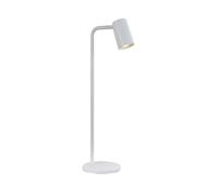 Lampara sobremesa acrilico color blanco serie sal blanco 18.1cm