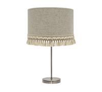 Lampara sobremesa metal color dorado serie vera 30cm 62 cm