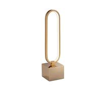 Schuller Valencia Lámpara mesa LED Colette, bonito diseño, oro rosa EC:EPREL:1035589