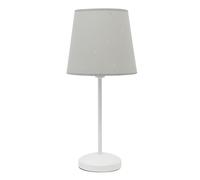 Lampara sobremesa metal color gris serie consciencia 20cm 20 cm
