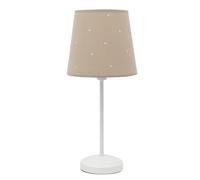 Lampara sobremesa metal color blanco serie consciencia 20cm 20 cm