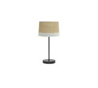 Sobremesa de la serie tietar con detalle en blanco fabrilamp