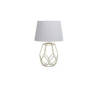 Fabrilamp sobremesa labeo e27 oro blanco