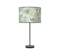 Abrila Moda Negro/Verde - Lámpara Sobremesa Moderno 1Xe27 30 Cm