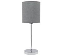Lampara sobremesa serie axel plata 1xe14 de fabrilamp.