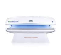 Lámpara solar bronceadora - Máquina autobronceadora con onda de luz UVA/UVB y tecnología de luz nano azul para un bronceado eficiente en todo el cuerpo y fijación de color de larga duración