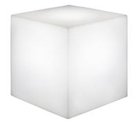 Lámpara solar Cuby 40 LED (1 W, Blanco, Color de luz: RGBW, L x An x Al: 40 x 40 x 40 cm)