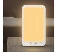Lámpara solar de 10 000 lux con control táctil para terapia de luz SAD
