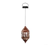 Lámpara Solar Jardín Hierro para forjado 60cm Barroco Lámpara(A) | Sensor crepúsculo-alba, sin interruptores, para construcción lluvia y para sol, para estilo vintage blanco