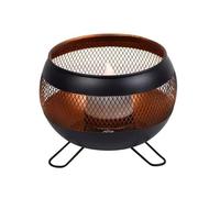 Lámpara Solar LED de Globo Negra, 1 luz, energía Solar, iluminación Exterior, Decorativa, Ideal para Jardines y Patios.