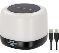 Lámpara solar LED para exteriores a batería de 17 W (negro/blanco) - BRENNENSTUHL
