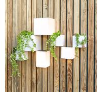 Newgarden Wally aplique LED solar, 12x18 cm