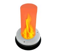 Lámpara solar - Linterna impermeable de 16,5 cm | Luz parpadeante del resplandor del fuego | Antorcha decorativa para exteriores de 600 mAh | Accesorio colgante para patio, porche | Para cobertizo de