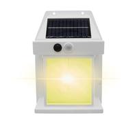 Lámpara Solar Montada En La Pared - Lámpara De Pared De Inducción Solar Con Sensor De Movimiento, Linterna Retro LED Impermeable IP65, Luz Nocturna De Filamento De Tungsteno Solars | Aplique Exterior