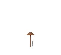 Ferm Living Lámpara solar Cortivo para exterior Rust. Ø18x46 cm