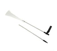 Lámpara solar sensorial de fibra óptica que cambia de color para paisajes al aire libre, lámpara de estado de ánimo de 7 colores con impermeabilidad IP65, 30 cm de altura, compatible con césped