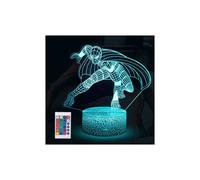 Lámpara Spiderman Niño regalo Lámpara de ilusión 3D para niños, con R