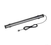 Lámpara sumergible LED con tira de burbujas de aire para peceras que proporciona iluminación fiable y soporte de oxígeno (32 cm)