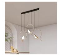Lampara Techo, Modern Dine Dining Room Pendant Lights Indoor Lighting Ceiling Lamp Hanging Light led Chandeliers for Living lightin(Gold 3 Heads,Warm)