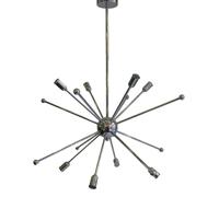 Lámpara techo Sputnik metal 8 Acero