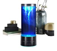 Lámpara Tornado Twister - Lámpara de mesa multicolor relajante, divertida y moderna, nocturna con agua luminosa - Ideal para dormitorio, salón, estudio, casa
