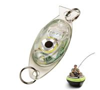 Lámpara trampa para peces, luces LED intermitentes - Señuelos para bajo intermitentes activados por agua, calamares de caída profunda LED para noche Halibut bajo agua salada