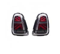 Lámpara trasera 2 Uds Para BMW Para Mini Para Cooper R56 R57 R58 R59 LCI 2007-2013 Para Tun Inversa Para Lámparas De Señal(2007-2010,Black red)