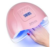 Lámpara Uñas Semipermanentes 80W Profesional con Sensor Infrarrojo y Pantalla LED - Secador de Uñas UV LED con 4 Tiempos 36 LEDs para Gel y Esmalte Permanente Manicura Pedicura