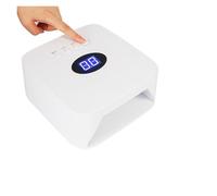 Lampara Uñas Semipermanentes, Lámpara de uñas LED UV de 54W, máquina secadora de esmalte de Gel inalámbrica recargable for uñas, luz UV for uñas, manicura profesional inalámbrica ,para el hogar y el s