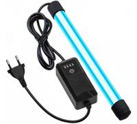 Lámpara UV Acuario Esterilizadora,Luz Esterilizadora UV con Temporizador,Luz UV para Acuario de 11 W, para Subacuática Eliminación de Algas Desodorización