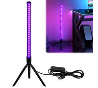 Lámpara UV de Luz Negra: 1 Pieza Tubo LED UV Estable, Super Brillante Para Iluminación de Escenario Disco, Plug & Play Para Fiesta de Halloween Brillante